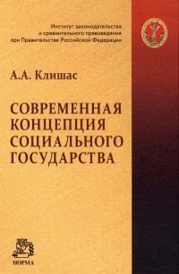 Андрей Клишас - Современная концепция социального государства. Монография