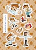 Фёдор Нечитайло - Лист Стикеров 13 Карт. Габриэль. Земля Королей