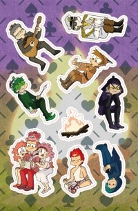 Лист Стикеров 13 Карт. Конец. Земля Королей