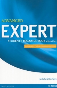 Expert. Advanced. Student's Resource Book without key