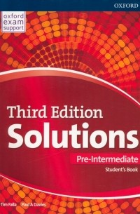 Solutions. Pre-Intermediate. Student's Book