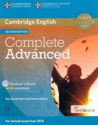  - Complete Advanced. Student's Book with Answers with CD-ROM with Testbank