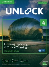  - Unlock. Level 4. Listening, Speaking & Critical Thinking. Student's Book + Mob App and Online Workbo