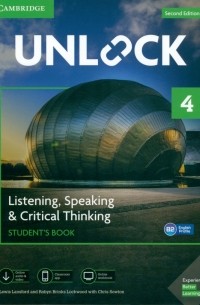  - Unlock. Level 4. Listening, Speaking & Critical Thinking. Student's Book + Mob App and Online Workbo