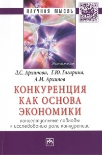  - Конкуренция как основа экономики концептуальные подходы к исследованию роли конкуренции Монография