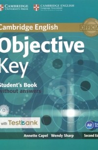  - Objective Key Student's Book without Answers with CD-ROM with Testbank