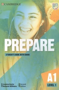  - Prepare A1 Level 1 Students Book with eBook Second Edition