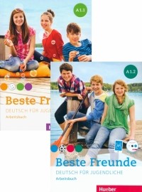  - Beste Freunde A1. Paket Arbeitsbuch A1.1 und A1. 2 mit 2 Audio-CDs. Deutsch für Jugendliche
