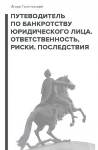 Игорь Галичевский - Путеводитель по банкротству юридического лица. Ответственность, риски, последствия