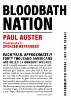 Пол Остер - Bloodbath Nation