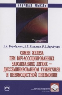  - Обмен железа при ВИЧ-ассоциированных заболеваниях легких - диссеминированном туберкулезе и пневмоцистной пневмонии