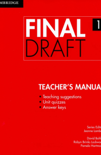 Final Draft. Level 1. Teacher's Manual