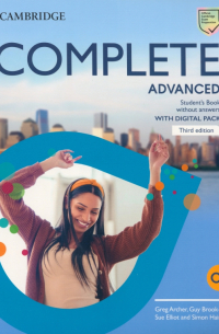 Complete. Advanced. Third Edition. Student's Book without Answers with Digital Pack