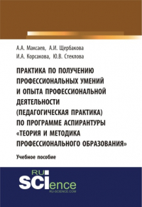 Артур Анатольевич Максаев - Практика по получению профессиональных умений и опыта профессиональной деятельности (педагогическая практика) по программе аспирантуры Теория и метод. (Аспирантура). (Бакалавриат). Учебное пособие