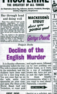 Джордж Оруэлл - Decline of the English Murder