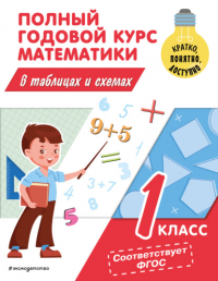 М. А. Иванова - Полный годовой курс математики в таблицах и схемах. 1 класс