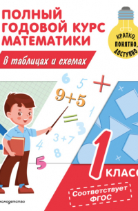 М. А. Иванова - Полный годовой курс математики в таблицах и схемах. 1 класс