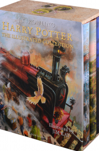 Harry Potter : The illustrated collection (комплект из 3-х книг в футляре)