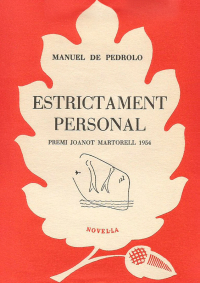 Мануэль де Педролу - Estrictament personal