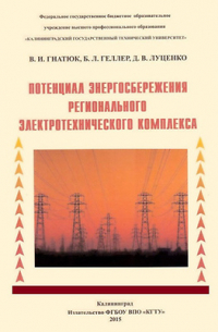 Потенциал энергосбережения регионального электротехнического комплекса