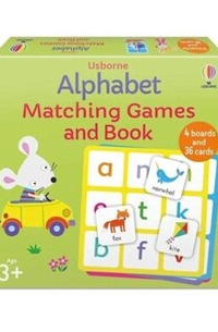 Alphabet Matching Games And Book