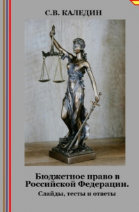 Сергей Каледин - Бюджетное право в Российской Федерации. Слайды, тесты и ответы