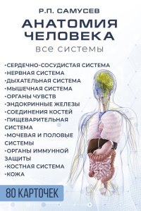 Рудольф Самусев - Анатомия человека. 80 карточек