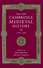  - The New Cambridge Medieval History Volume 2