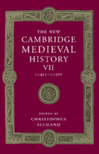  - The New Cambridge Medieval History Volume 7