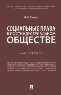 Наталья Путило - Социальные права в постиндустриальном обществе. Монография