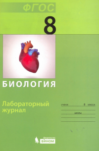 Прудникова Алеся Сергеевна - Биология. 8 класс. Лабораторный журнал