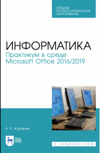 Журавлев Антон Евгеньевич - Информатика. Практикум в среде Microsoft Office 2016/2019. Учебное пособие для СПО