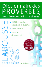 Maloux Maurice - Dictionnaire des proverbes sentences et maximes