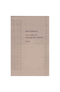 Heinz Fähnrich - Grammatik der altgeorgischen Sprache