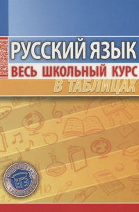 Русский язык. Весь школьный курс в таблицах