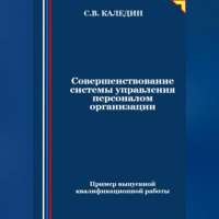 Сергей Каледин - Совершенствование системы управления персоналом организации