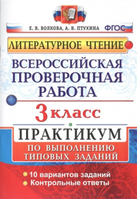  - Всероссийская проверочная работа. Литературное чтение. 3 класс. Практикум по выполнению типовых заданий