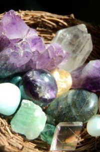 Аметистовый, янтарный