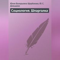  - Социология. Шпаргалка