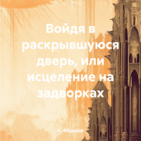 А. А. Федоров - Войдя в раскрывшуюся дверь, или исцеление на задворках