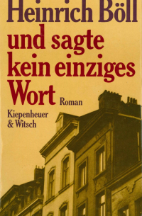 Und sagte kein einziges Wort