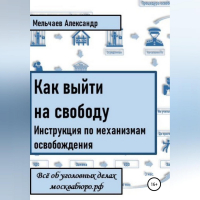 Александр Алексеевич Мельчаев - Как выйти на свободу. Инструкция по механизмам освобождения