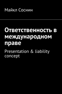 Ответственность в международном праве. Presentation & liability concept