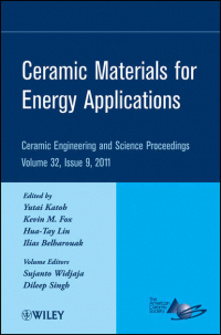  - Ceramic Materials for Energy Applications