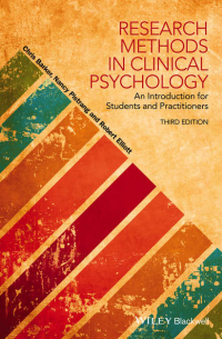  - Research Methods in Clinical Psychology. An Introduction for Students and Practitioners
