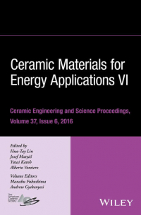  - Ceramic Materials for Energy Applications VI