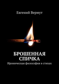 Евгений Вермут - Брошенная спичка. Ироническая философия в стихах