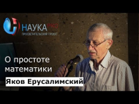 Яков Ерусалимский - О простоте математики