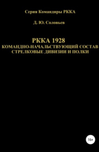 РККА 1928 командно-начальствующий состав стрелковые дивизии и полки