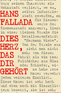 Dies Herz, das dir gehört